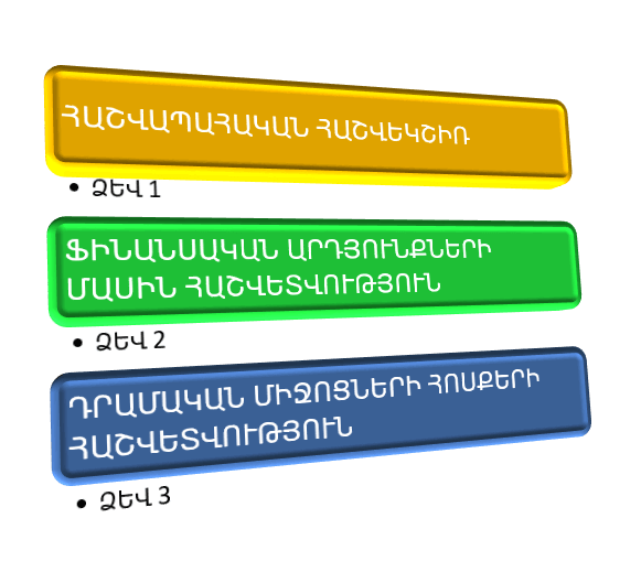 ՀԱՇՎԱՊԱՀԱԿԱՆ ԾԱՌԱՅՈՒԹՅՈՒՆՆԵՐ