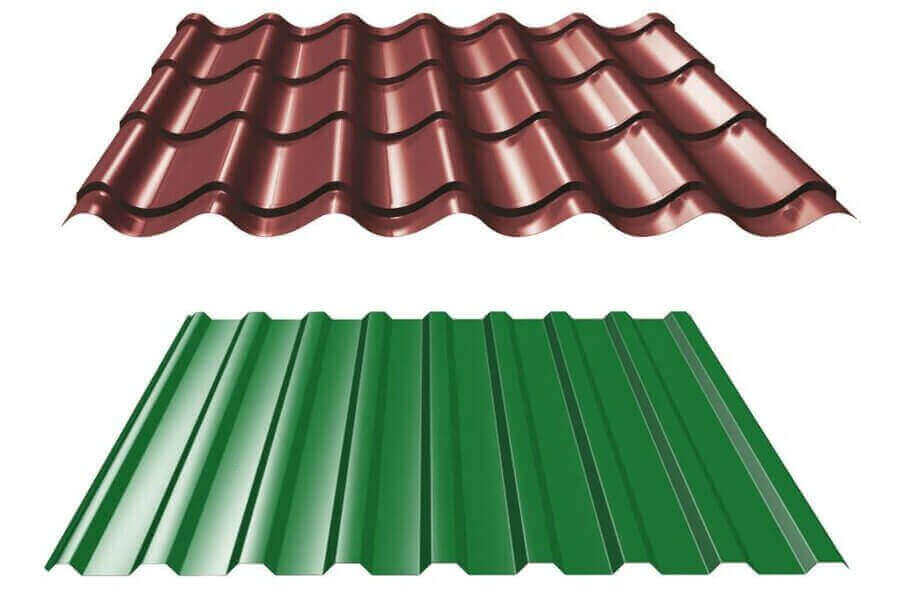 տանիքի կառուցում - մետաղական տանիքներ - տանիքի թիթեղ